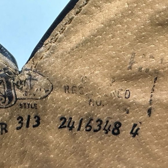 JUSTIN Bent Rail Boots BR313 Brown White w Turquoise Western Square Toe Mens 11 - Picture 14 of 14